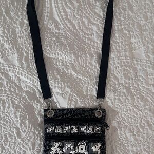 Disney Black and White Character Crossbody Bag
